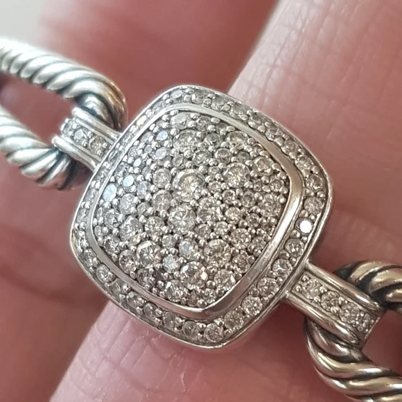David Yurman Albion Bracelet With Diamonds  - Picture 12 of 15